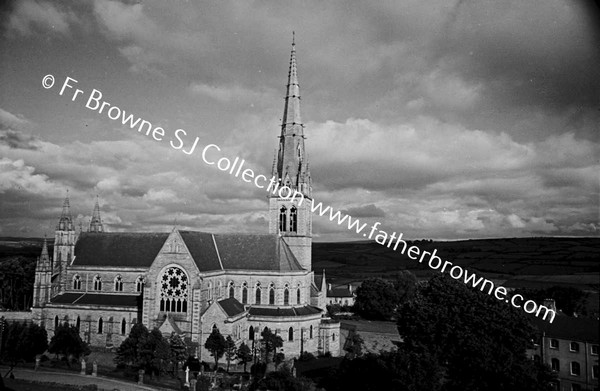 CATHEDRAL FROM ROOF OF PRESBYTERY (EVENING TIME)